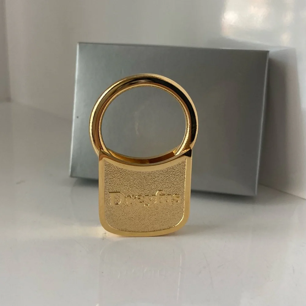 Vintage New in Box Brass DREYFUS Key Holder; circa 80’s.